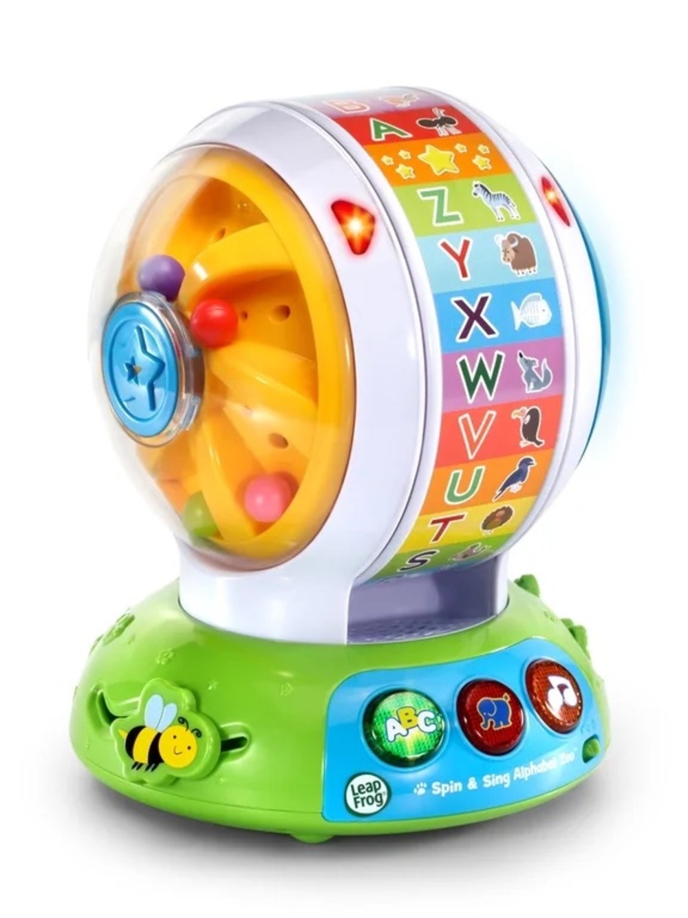 Leapfrog Spin & Sing ABC Alphabet Zoo Interactive Learning Toy